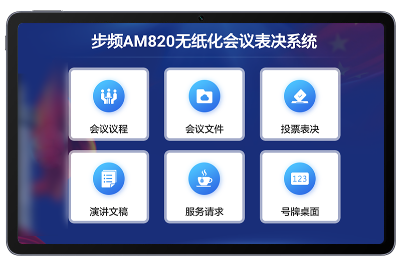 平板表決